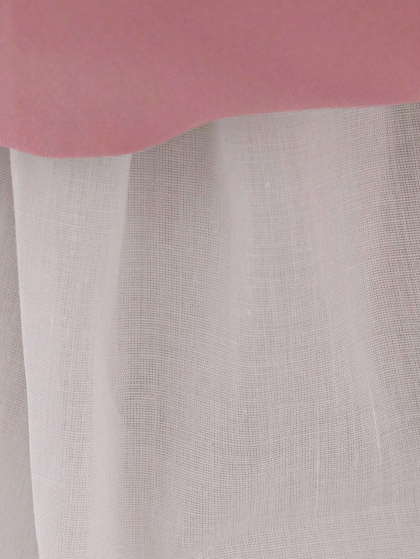 Baby Frock for Girls – Pink Rose Party Wear Dress for 1-6 Years