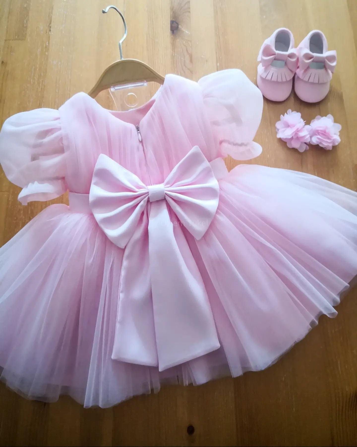 Girls Net Party Frock Dress