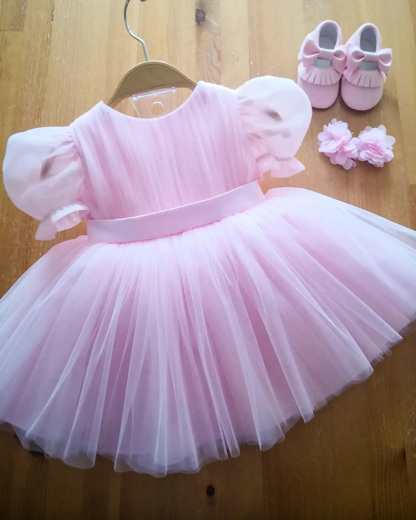 Girls Net Party Frock Dress