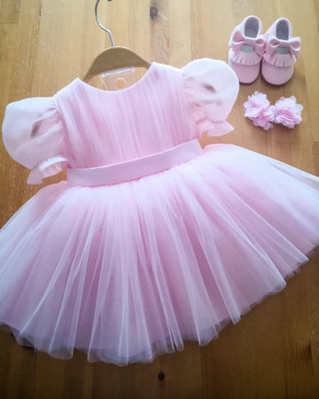 Girls Net Party Frock Dress