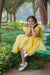 Cutedoll Yellow Color Net Partywear Kids Girl Dress