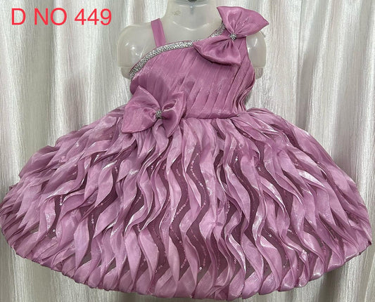 Cutedoll Dusty Color Kids Girls Party Dress