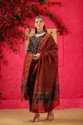 Women's Printed Anarkali Kurta with Dupatta Set – Ethnic Wear for Festive Occasions